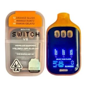 Boutiq Switch V5 Orange Slush × Mango Runtz × Guava Gelato