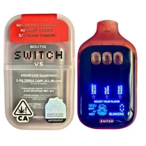 Cherry Gelato × Fruit Stripe × Straw-Tangie – Boutiq Switch V5